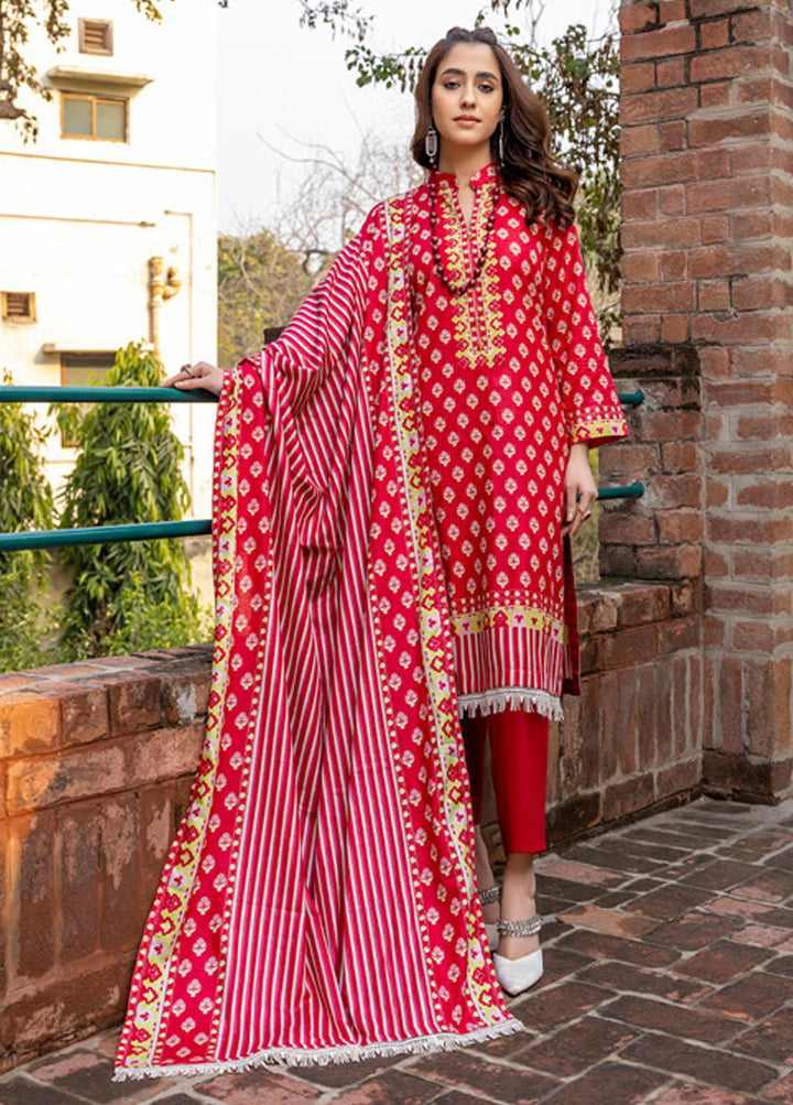 Erum Mishra By ZS Textiles Printed Lawn Suits Unstitched 3 Piece ZS22EM 07 - Summer Collection