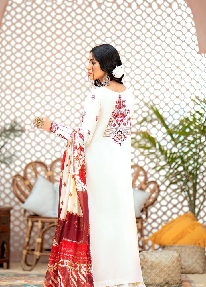 Esha Eshaal By Bin Ilyas Embroidered Lawn Suits Unstitched 3 Piece BI23EE 911-A - Summer Collection
