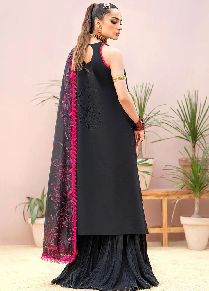 Esha Eshaal By Bin Ilyas Embroidered Lawn Suits Unstitched 3 Piece BI23EE 914-B - Summer Collection