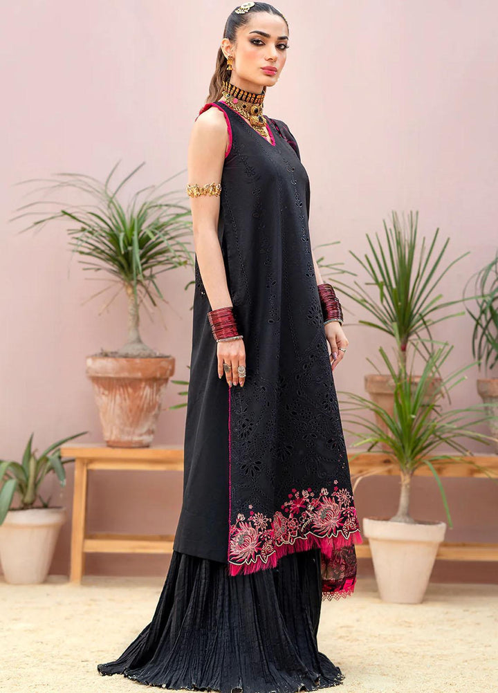 Esha Eshaal By Bin Ilyas Embroidered Lawn Suits Unstitched 3 Piece BI23EE 914-B - Summer Collection