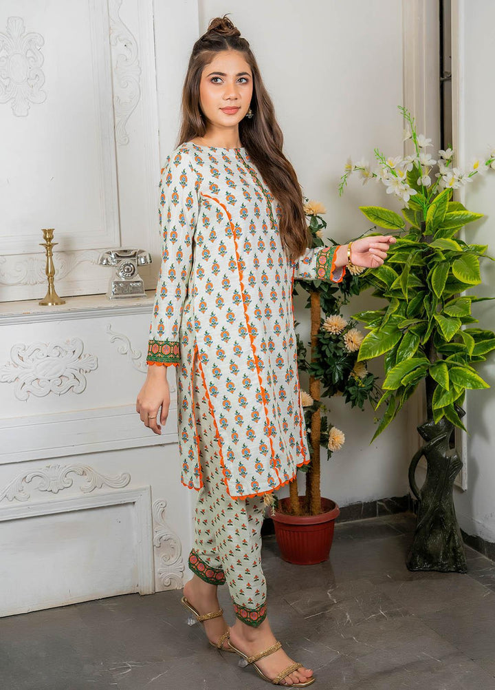 Eshaal Adina By AY Textile Printed Khaddar Suits Unstitched 2 Piece AYT22ES 11A - Winter Collection