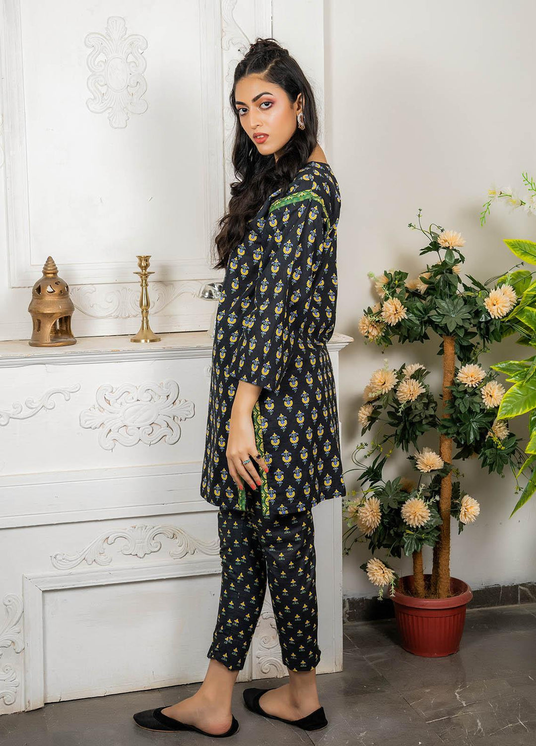 Eshaal Adina By AY Textile Printed Khaddar Suits Unstitched 2 Piece AYT22ES 11B - Winter Collection