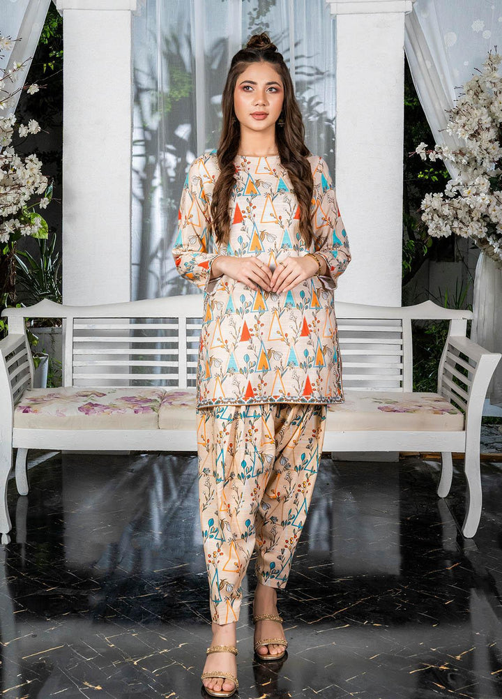 Eshaal Adina By AY Textile Printed Khaddar Suits Unstitched 2 Piece AYT22ES 2B - Winter Collection