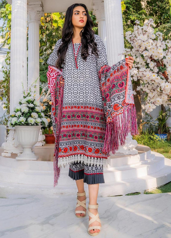 Eshaal Adina By AY Textile Printed Khaddar Suits Unstitched 3 Piece AYT22K 04 - Winter Collection