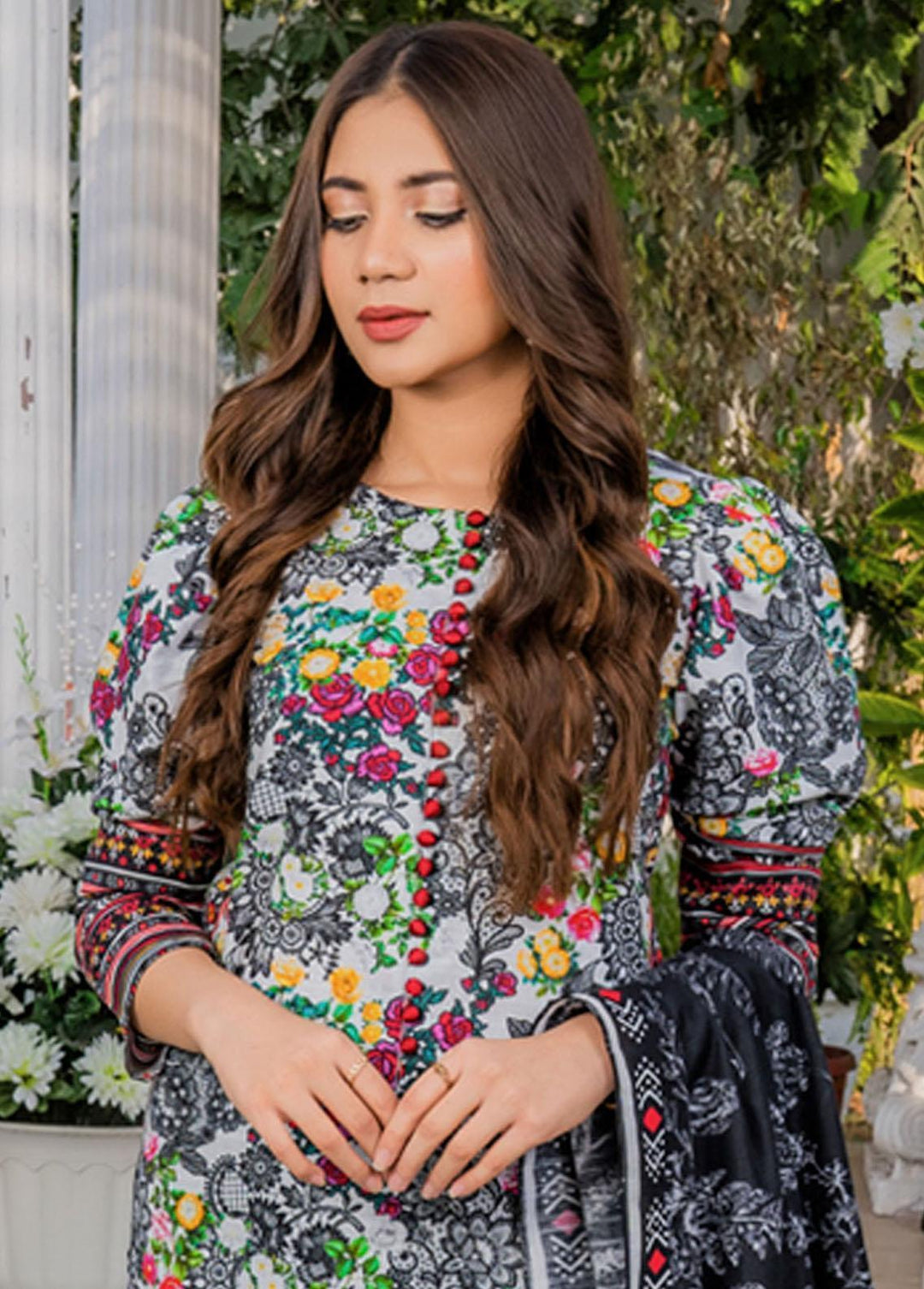 Eshaal Adina By AY Textile Printed Khaddar Suits Unstitched 3 Piece AYT22K 06 - Winter Collection