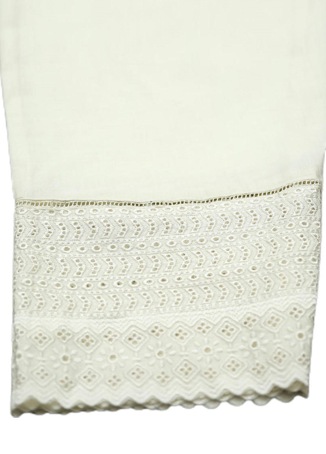 AY Textile Pret  Cambric Trouser D-03 OFF WHITE