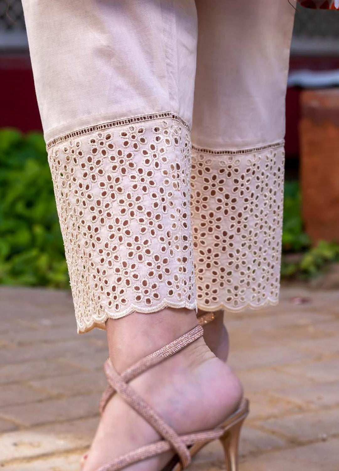 AY Textile Pret  Cambric Trouser D-04 SKIN