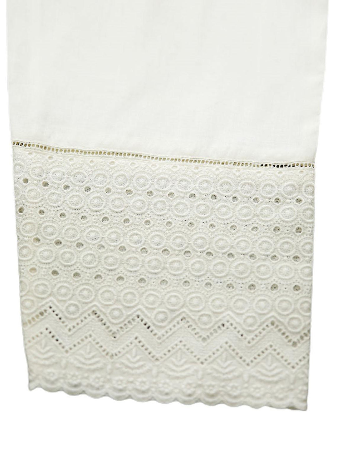 AY Textile Pret  Cambric Trouser D-05 OFF WHITE