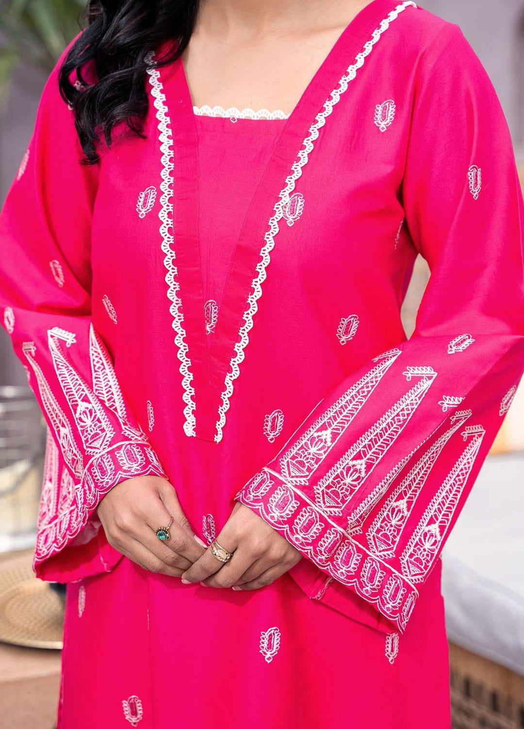 Esra Fashion Festive Pret  Lawn Shirt ETE-23-19