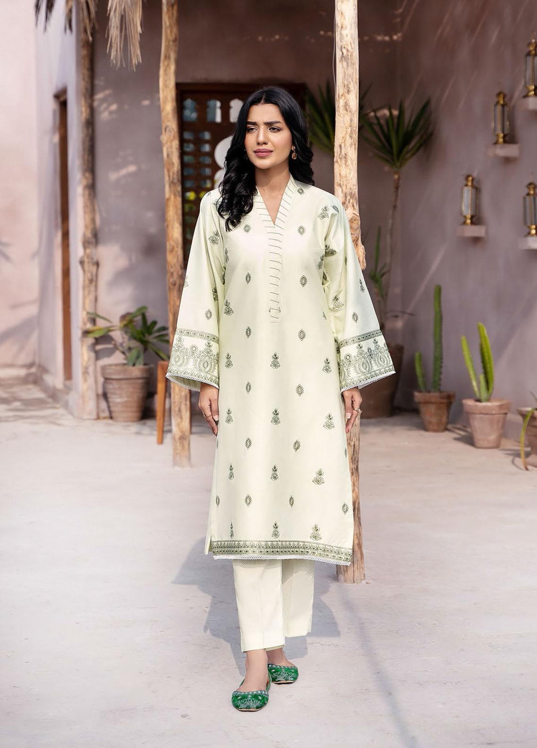 Esra Fashion Festive Pret  Lawn Shirt ETE-23-21