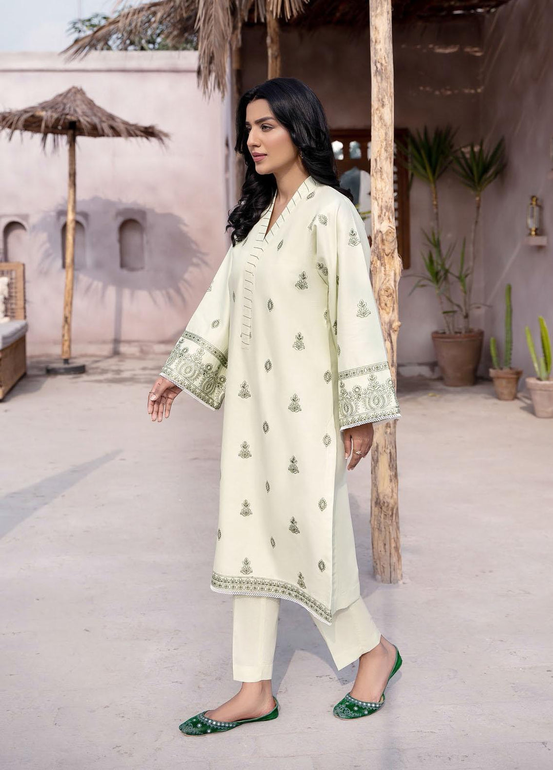 Esra Fashion Festive Pret  Lawn Shirt ETE-23-21