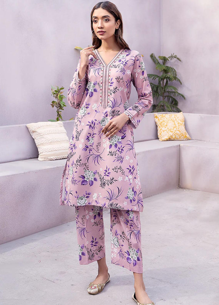 Esra Fashion Casual Pret Printed Lawn 2 Piece Dress HD-23-01