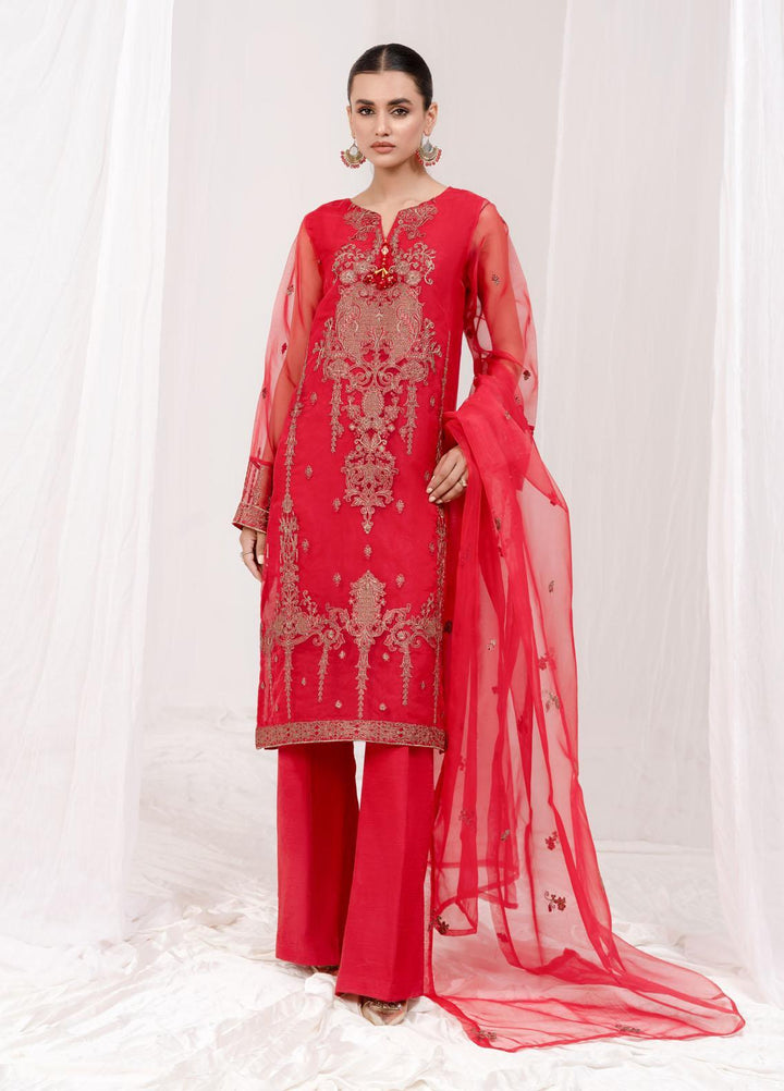 Esra Fashion Festive Pret  Organza 2 Piece Suit ETO-02