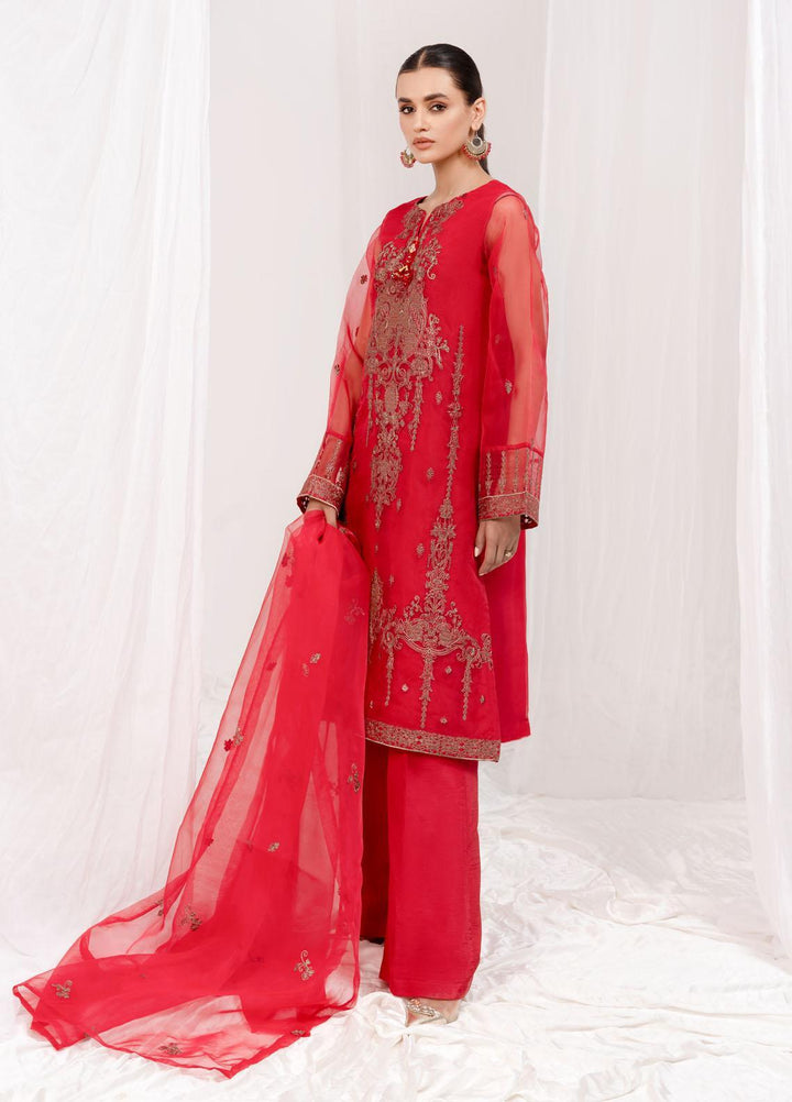 Esra Fashion Festive Pret  Organza 2 Piece Suit ETO-02