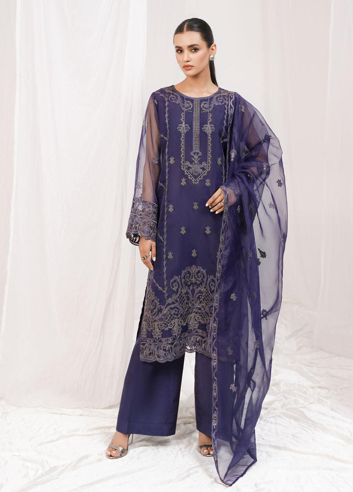 Esra Fashion Festive Pret  Organza 2 Piece Suit ETO-03