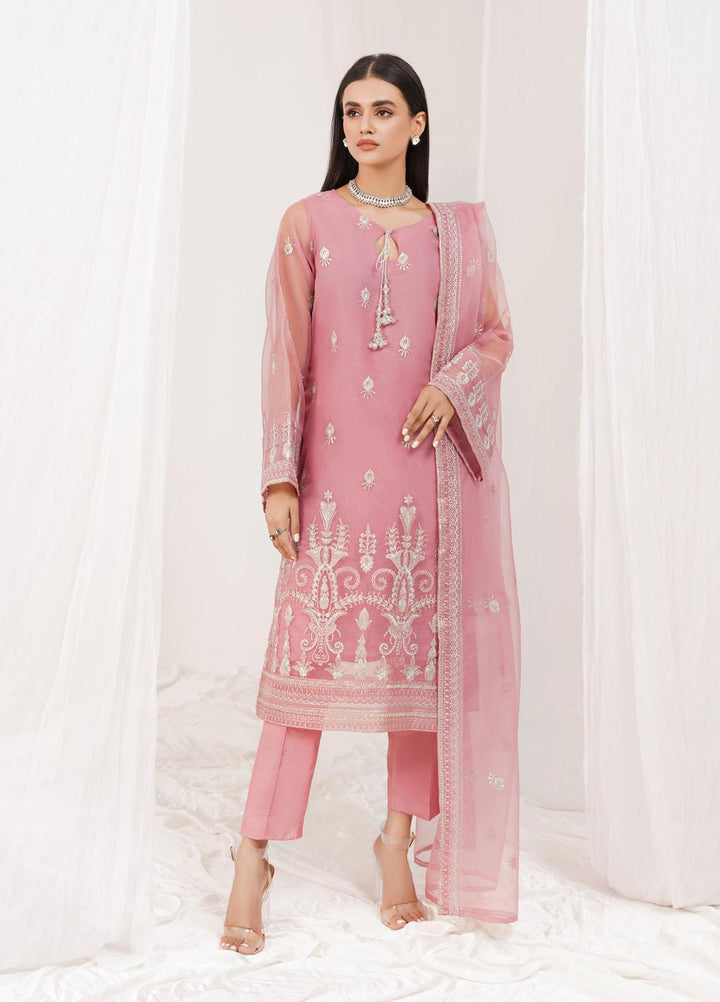 Esra Fashion Festive Pret  Organza 2 Piece Suit ETO-07