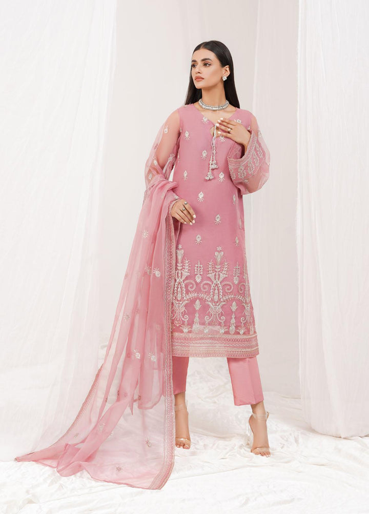 Esra Fashion Festive Pret  Organza 2 Piece Suit ETO-07