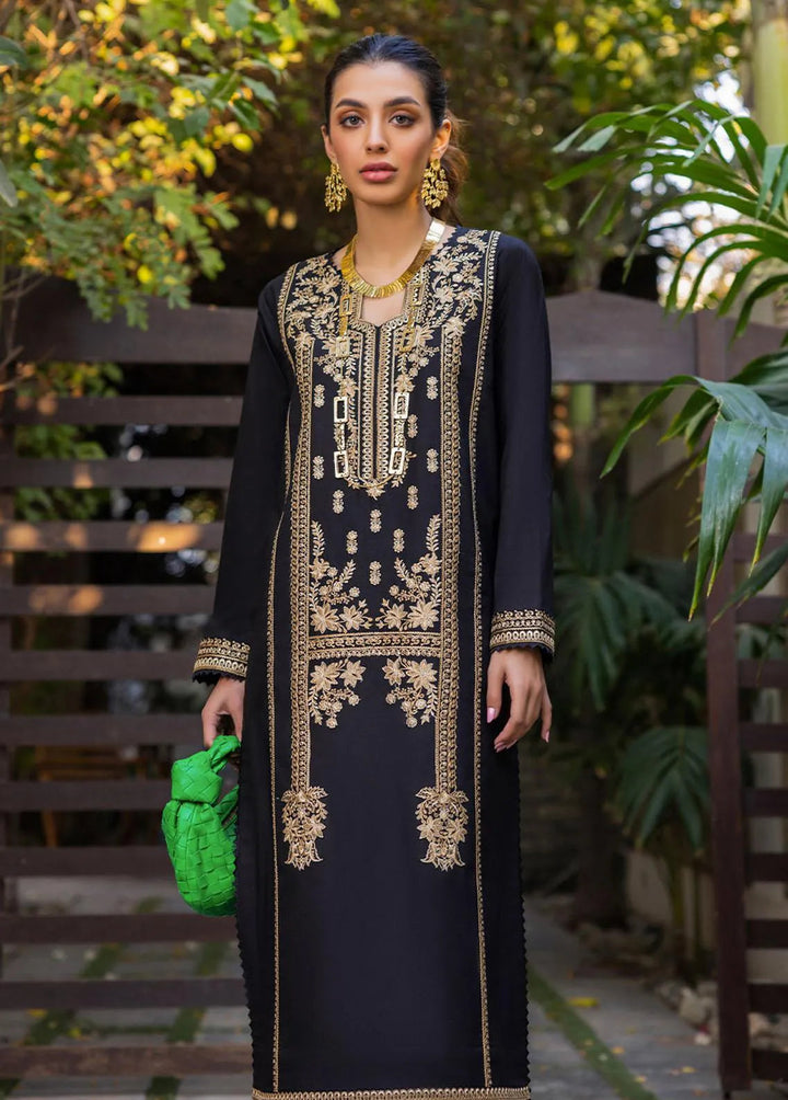 Essential By Asim Jofa Embroidered Cambric Kurti Unstitched AJ23EE AJPE-24 - Eid Collection