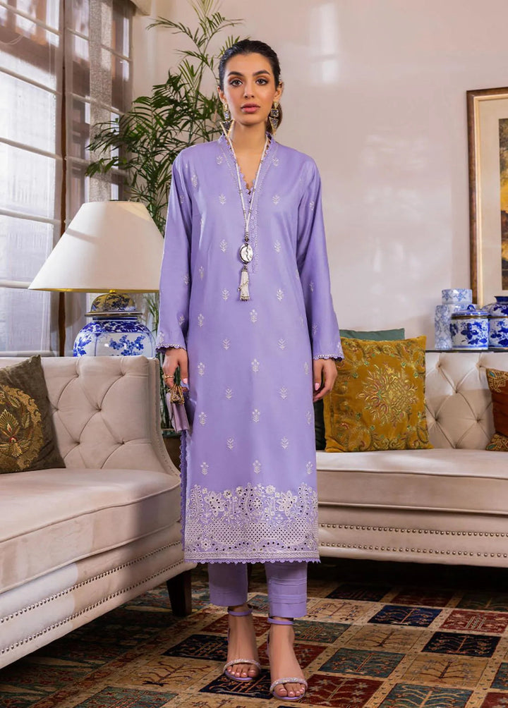 Essential By Asim Jofa Embroidered Cambric Kurti Unstitched AJ23EE AJPE-27 - Eid Collection