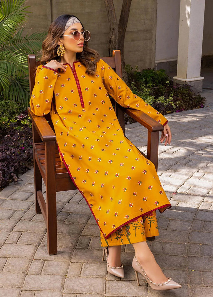 Essential By Asim Jofa Embroidered Cambric Unstitched Suit 2 Piece AJ23EE AJPE-12 - Eid Collection