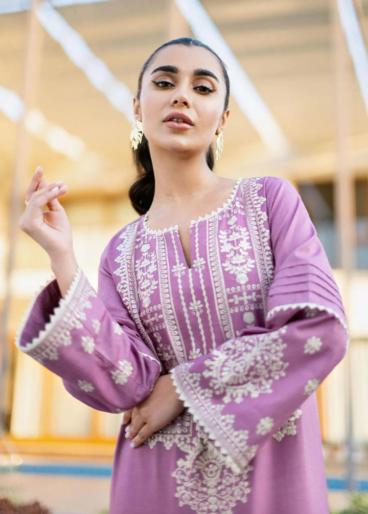 Essential By Asim Jofa Embroidered Cambric Unstitched Suit 2 Piece AJ23EE AJPE-17 - Eid Collection