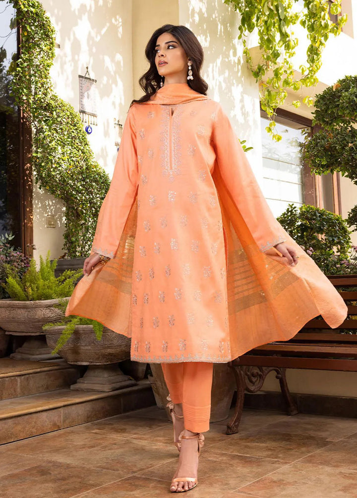 Essential By Asim Jofa Embroidered Jacquard Unstitched Suit 3 Piece AJ23EE AJPE-28 - Eid Collection