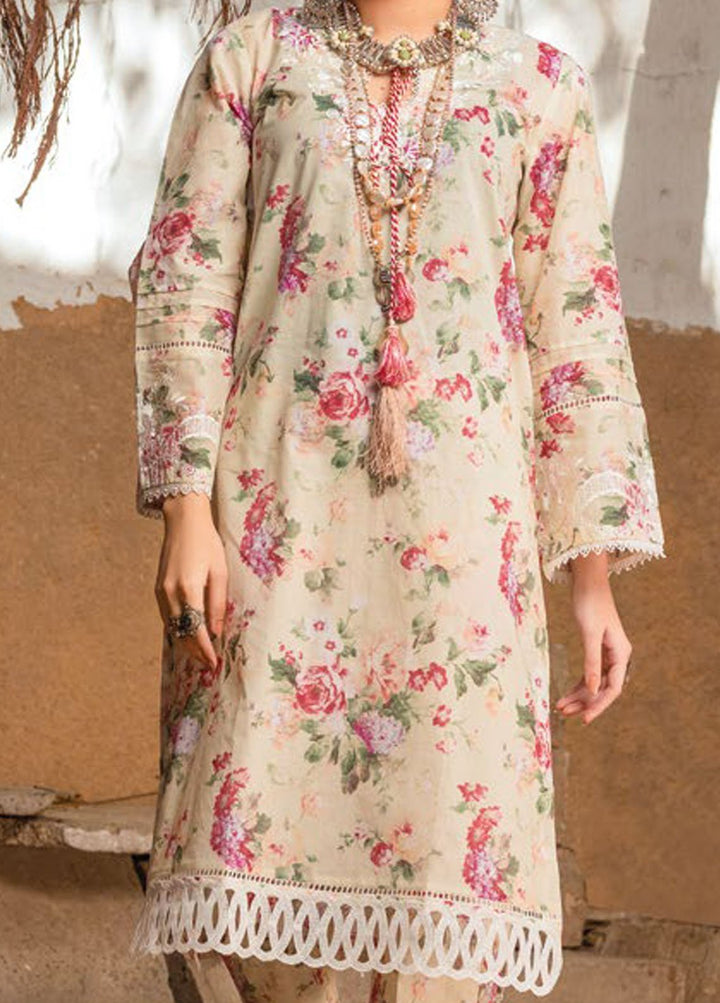 Essential By Gul Ahmed Embroidered Lawn Suits Unstitched 2 Piece GA24E TL-42014 - Summer Collection