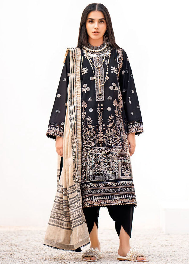 Essential By Gul Ahmed Embroidered Lawn Suits Unstitched 3 Piece GA24E B-32025 - Summer Collection