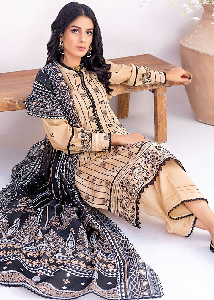 Essential By Gul Ahmed Embroidered Lawn Suits Unstitched 3 Piece GA24E B-42003 - Summer Collection