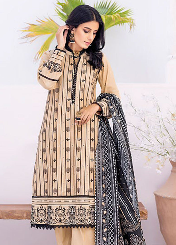 Essential By Gul Ahmed Embroidered Lawn Suits Unstitched 3 Piece GA24E B-42003 - Summer Collection