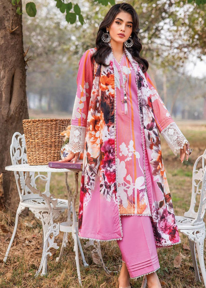 Essential By Gul Ahmed Embroidered Lawn Suits Unstitched 3 Piece GA24E CL-42027 - Summer Collection