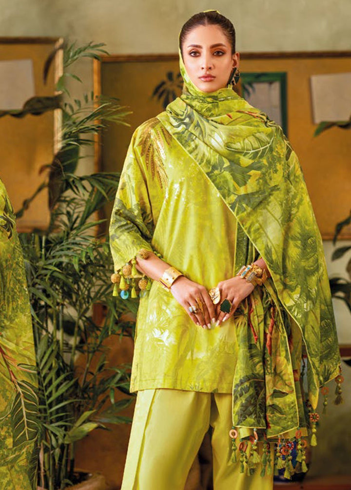 Essential By Gul Ahmed Embroidered Lawn Suits Unstitched 3 Piece GA24E CL-42031 - Summer Collection
