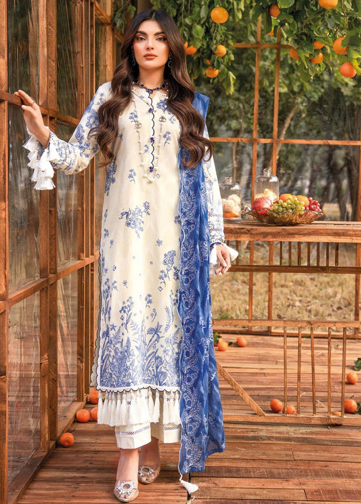 Essential By Gul Ahmed Embroidered Lawn Suits Unstitched 3 Piece GA24E CL-42087 - Summer Collection