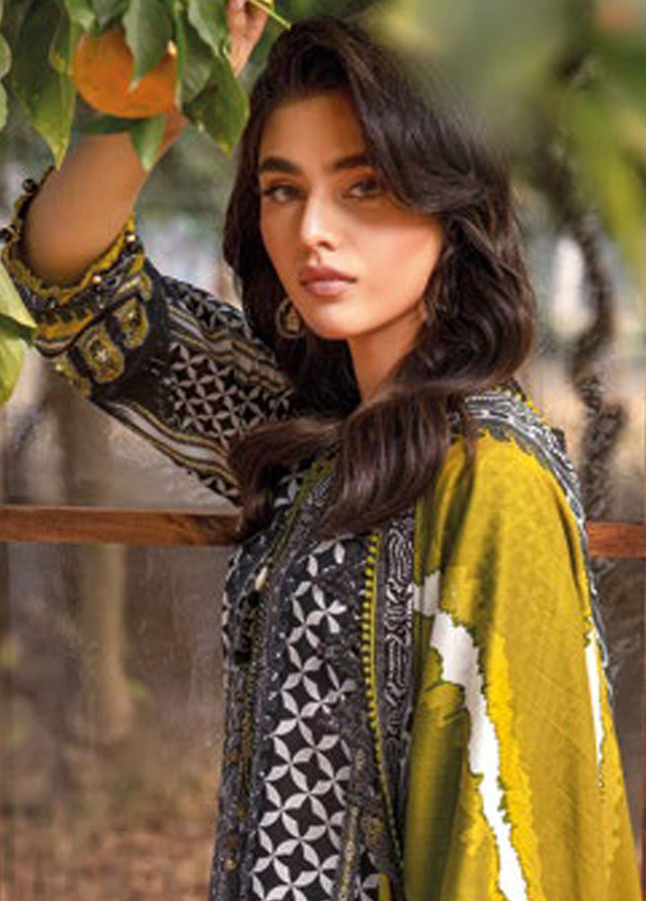 Essential By Gul Ahmed Embroidered Lawn Suits Unstitched 3 Piece GA24E CL-42089 - Summer Collection