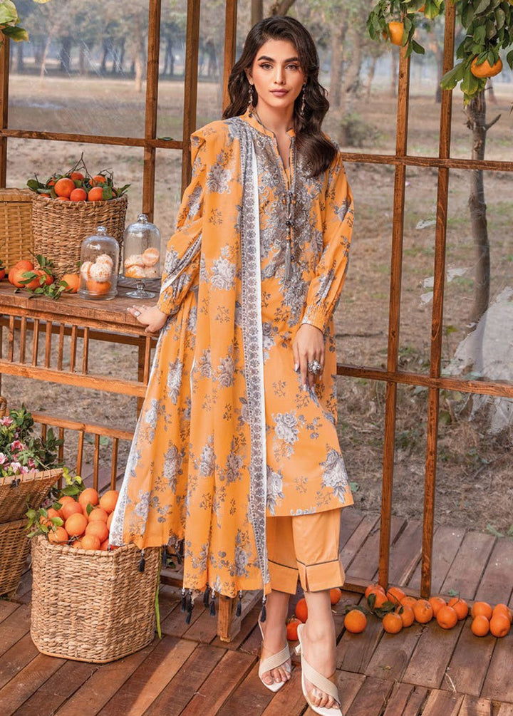 Essential By Gul Ahmed Embroidered Lawn Suits Unstitched 3 Piece GA24E CL-42090 - Summer Collection