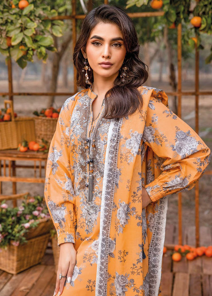Essential By Gul Ahmed Embroidered Lawn Suits Unstitched 3 Piece GA24E CL-42090 - Summer Collection
