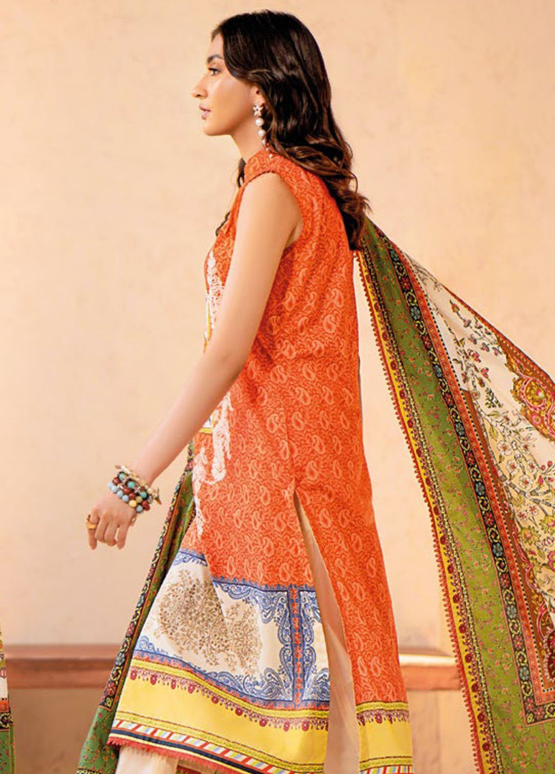 Essential By Gul Ahmed Embroidered Lawn Suits Unstitched 3 Piece GA24E CL-42092 - Summer Collection