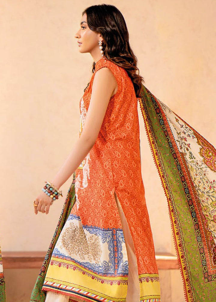 Essential By Gul Ahmed Embroidered Lawn Suits Unstitched 3 Piece GA24E CL-42092 - Summer Collection