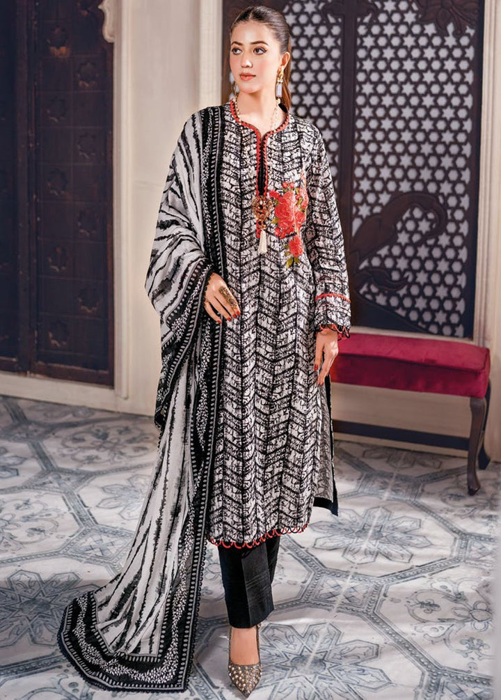 Essential By Gul Ahmed Embroidered Lawn Suits Unstitched 3 Piece GA24E CL-42093 - Summer Collection