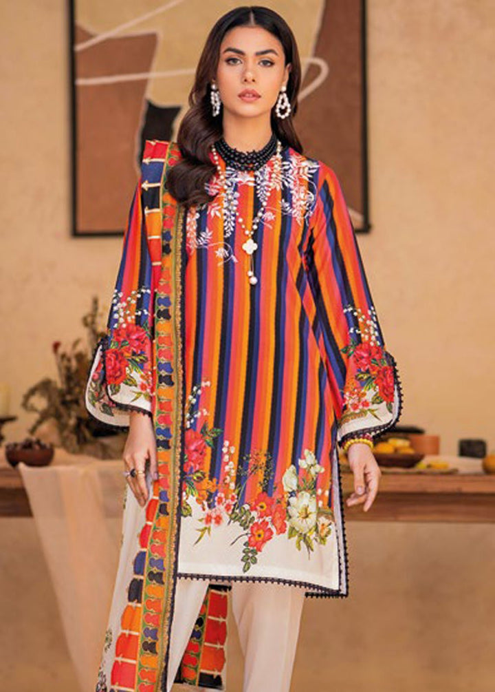 Essential By Gul Ahmed Embroidered Lawn Suits Unstitched 3 Piece GA24E CL-42136 - Summer Collection