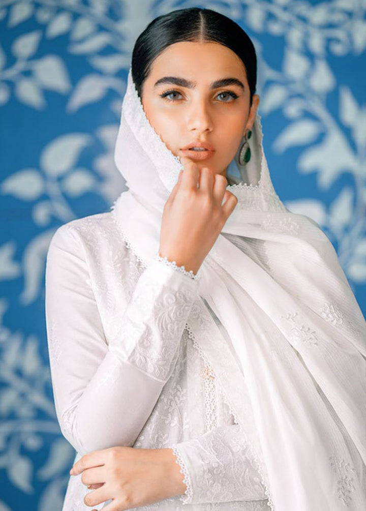 Essential By Gul Ahmed Embroidered Lawn Suits Unstitched 3 Piece GA24E DN-42001 - Summer Collection