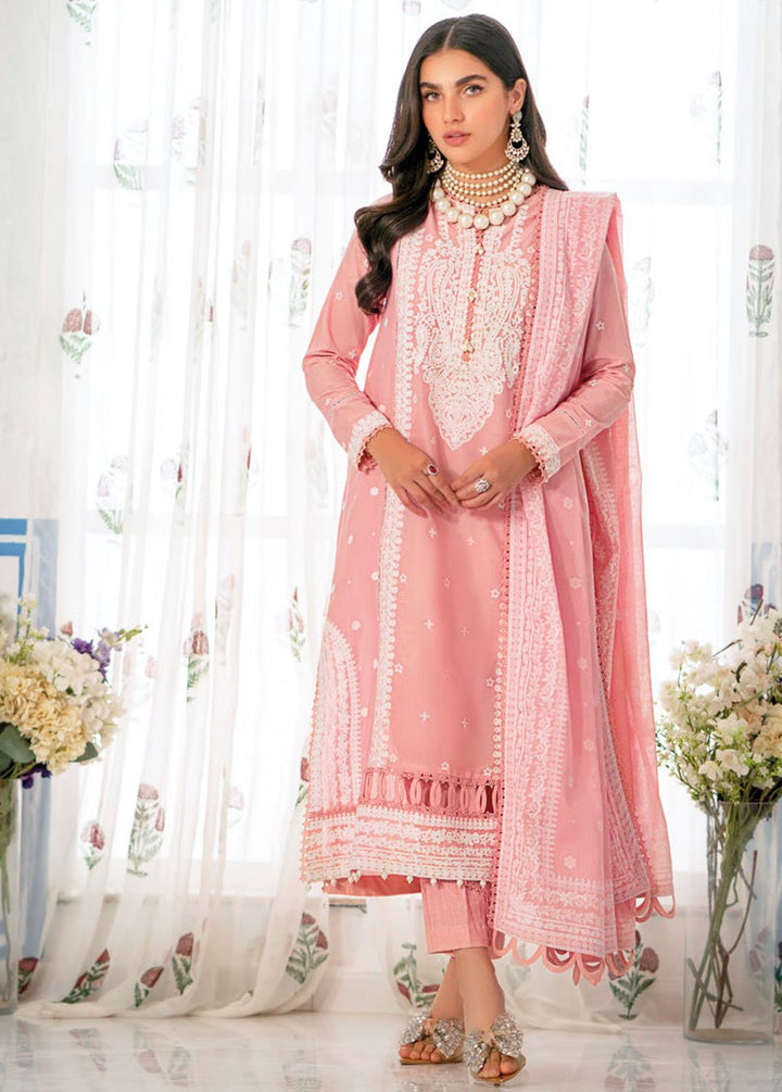 Essential By Gul Ahmed Embroidered Lawn Suits Unstitched 3 Piece GA24E DN-42004 - Summer Collection