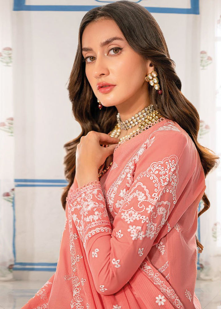 Essential By Gul Ahmed Embroidered Lawn Suits Unstitched 3 Piece GA24E DN-42009 - Summer Collection