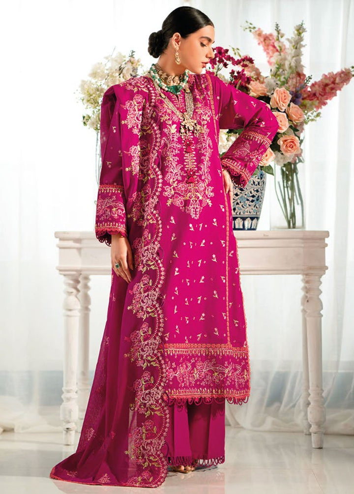 Essential By Gul Ahmed Embroidered Lawn Suits Unstitched 3 Piece GA24E DN-42010 - Summer Collection