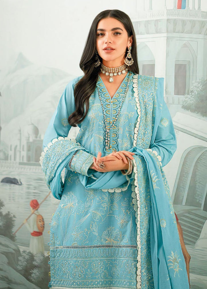 Essential By Gul Ahmed Embroidered Lawn Suits Unstitched 3 Piece GA24E DN-42011 - Summer Collection