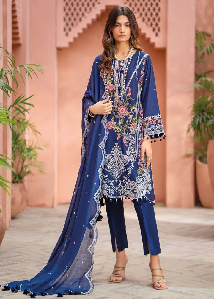 Essential By Gul Ahmed Embroidered Lawn Suits Unstitched 3 Piece GA24E DN-42012 - Summer Collection