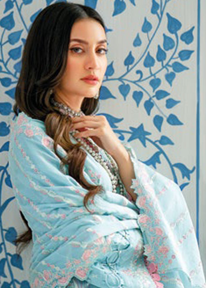 Essential By Gul Ahmed Embroidered Lawn Suits Unstitched 3 Piece GA24E DN-42017 - Summer Collection