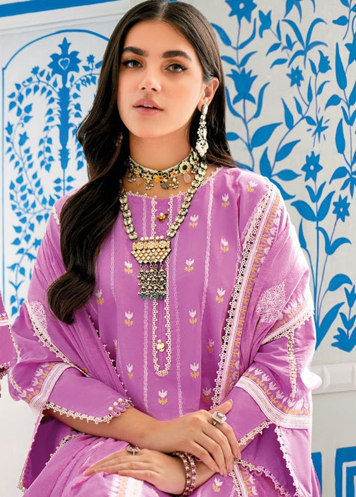 Essential By Gul Ahmed Embroidered Lawn Suits Unstitched 3 Piece GA24E DN-42018 - Summer Collection