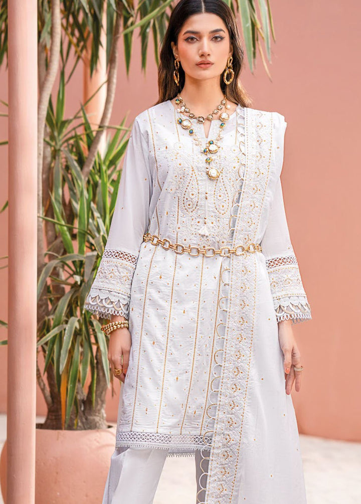 Essential By Gul Ahmed Embroidered Lawn Suits Unstitched 3 Piece GA24E DN-42019 - Summer Collection