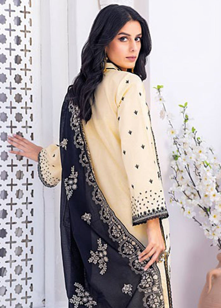 Essential By Gul Ahmed Embroidered Lawn Suits Unstitched 3 Piece GA24E DN-42021 - Summer Collection